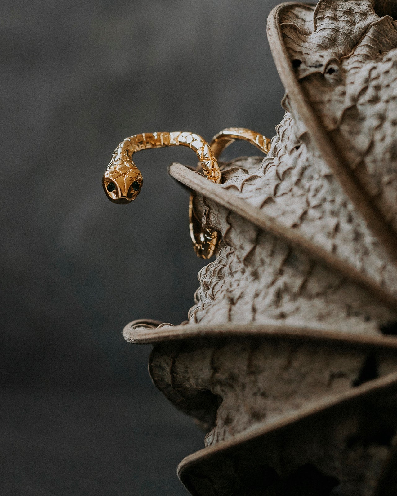 SLITHER SNAKE GOLD RING