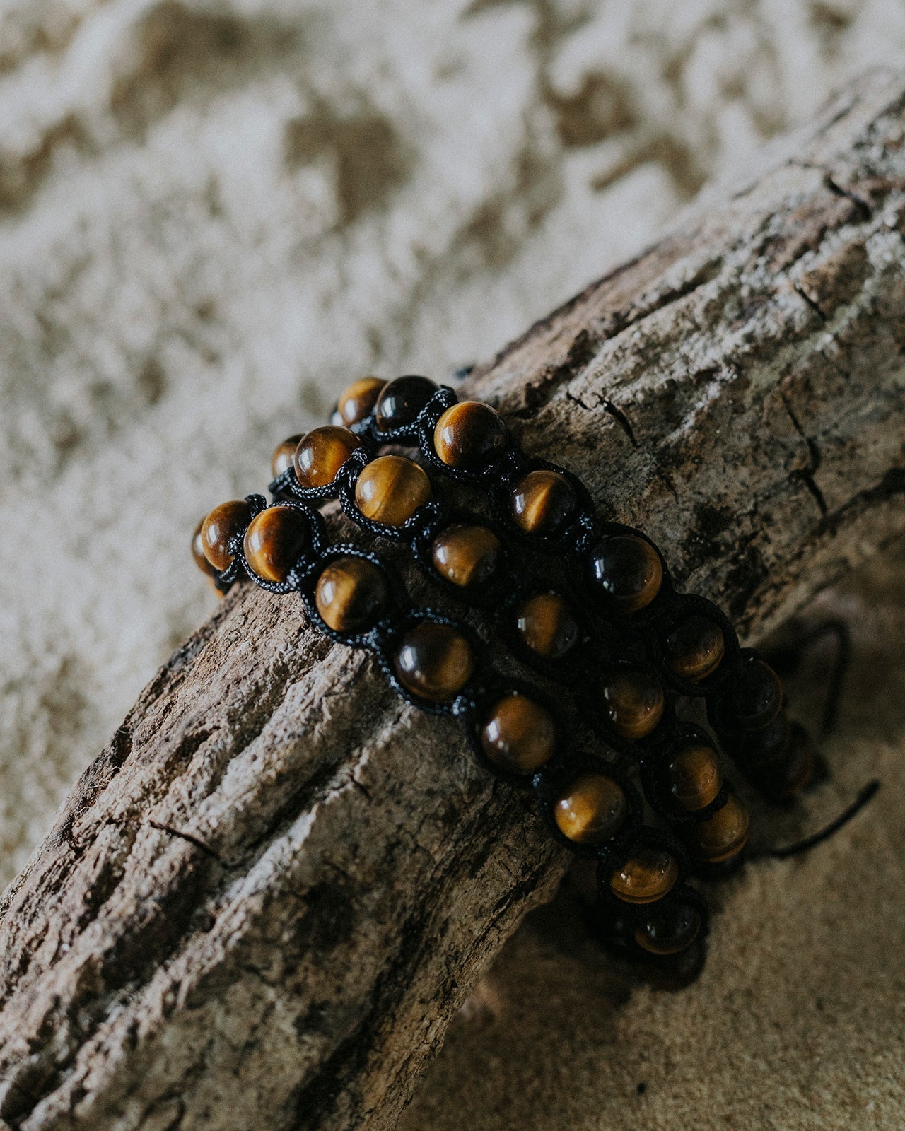 SHAMBALLA TIGER'S EYE BRACELET - DE LA ROSA TULUM