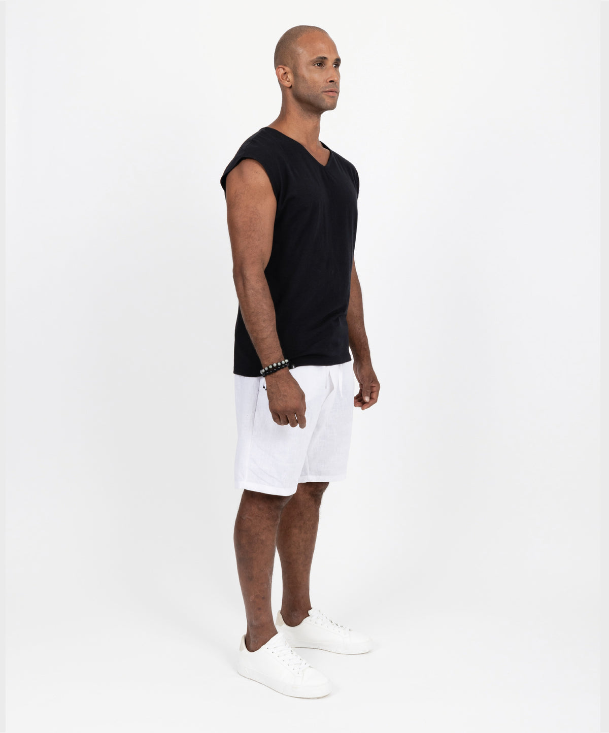 VELOCITY BLACK T-SHIRT - DE LA ROSA TULUM