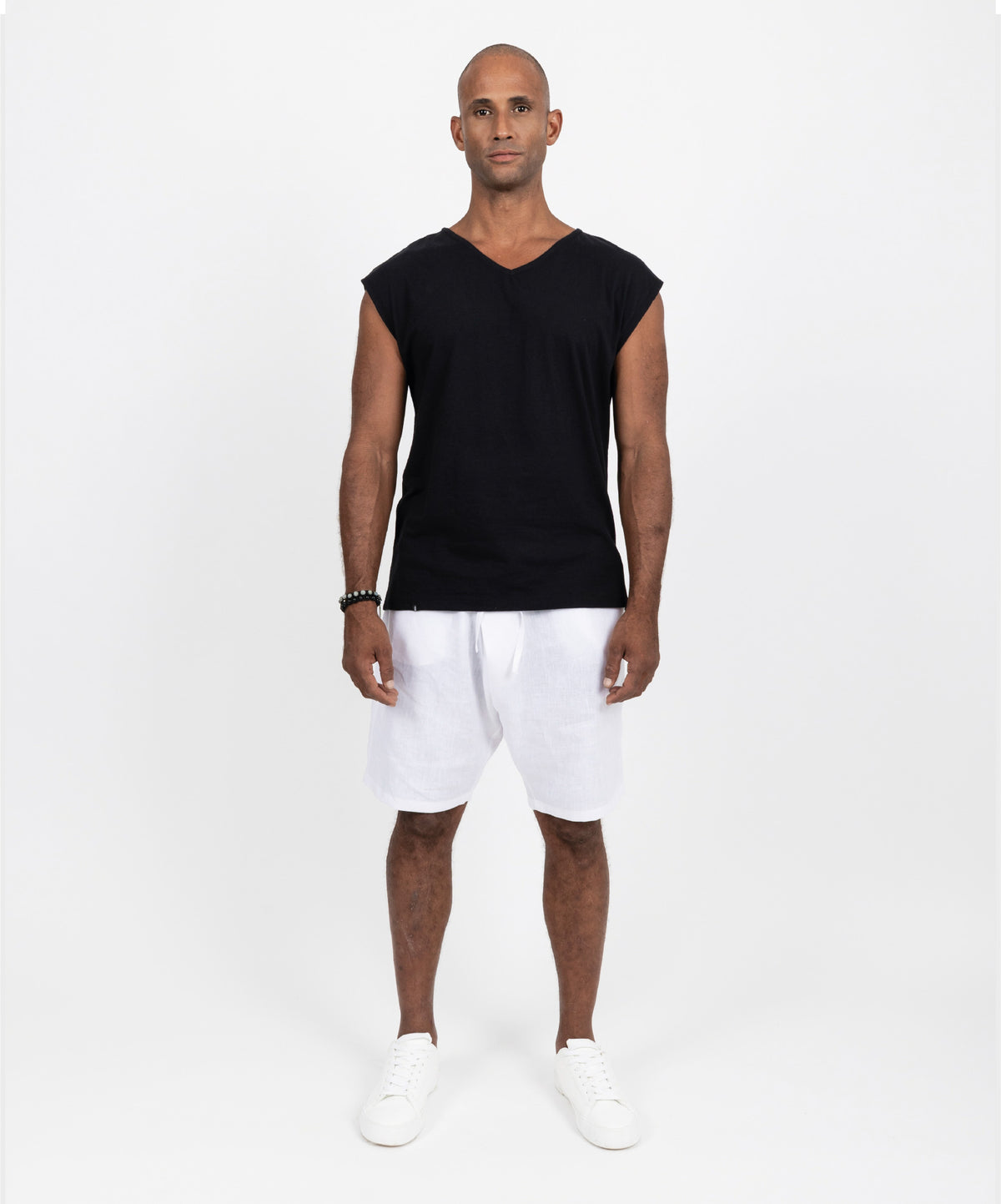 VELOCITY BLACK T-SHIRT - DE LA ROSA TULUM