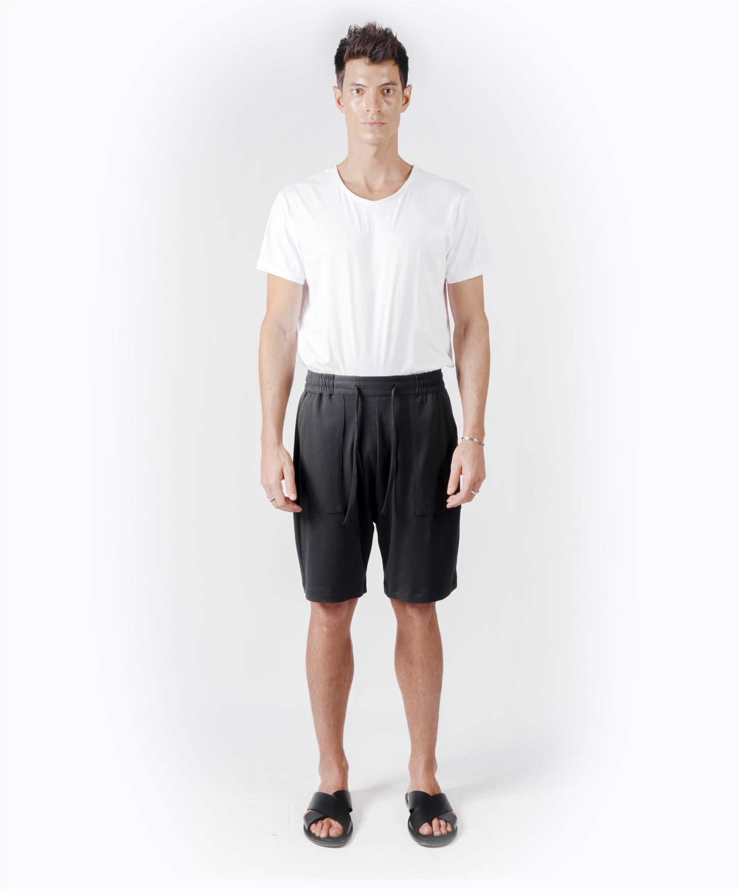 RELAX LOUNGE BLACK SHORTS