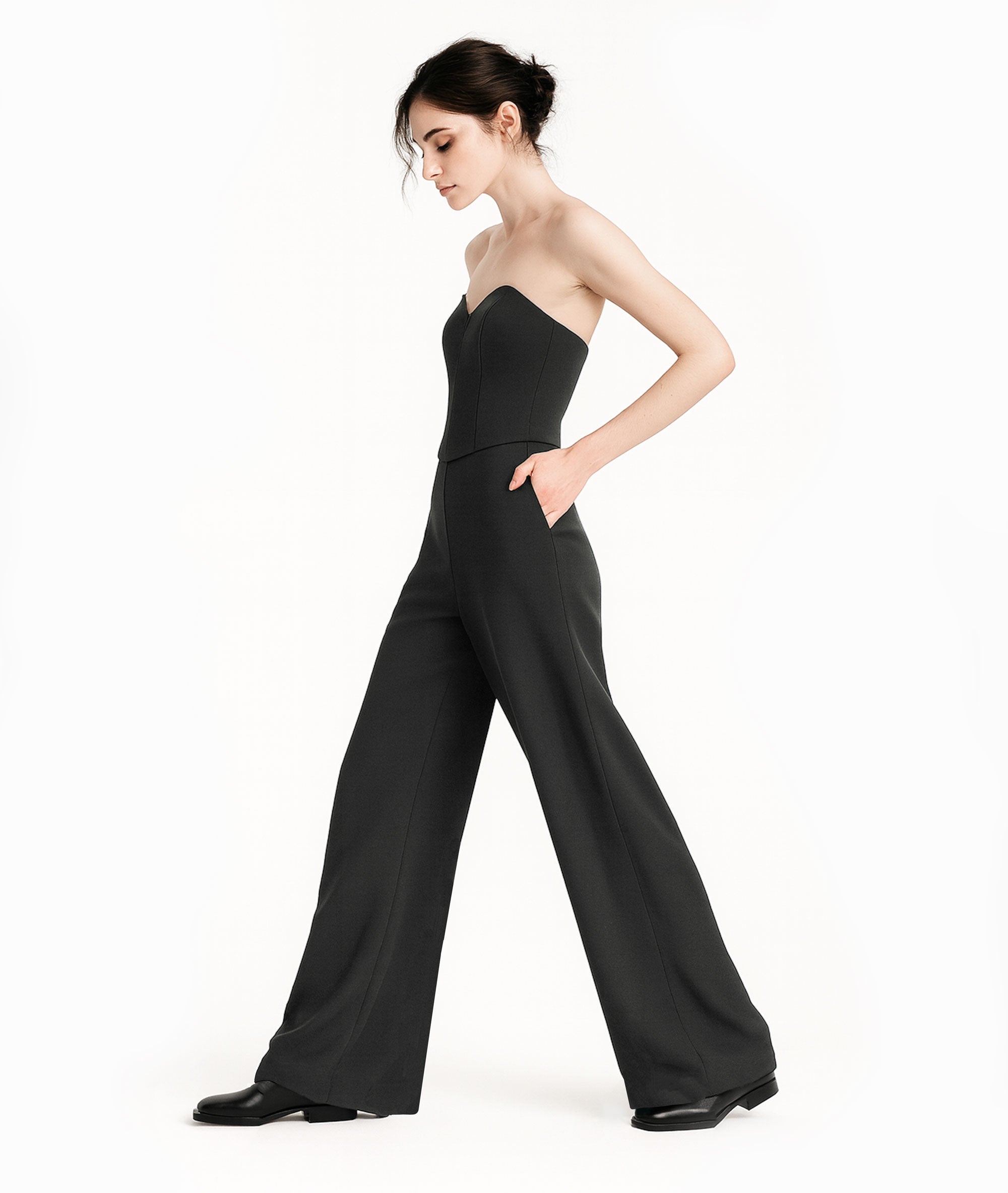 SWITCH BLACK PANTS - DE LA ROSA TULUM
