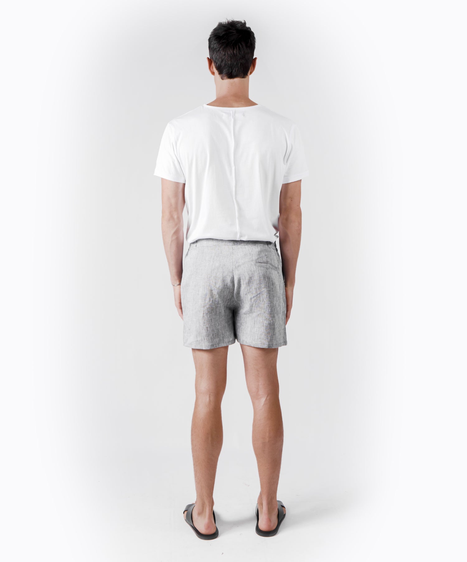 TRAVEL MARBLE GRAY SHORTS