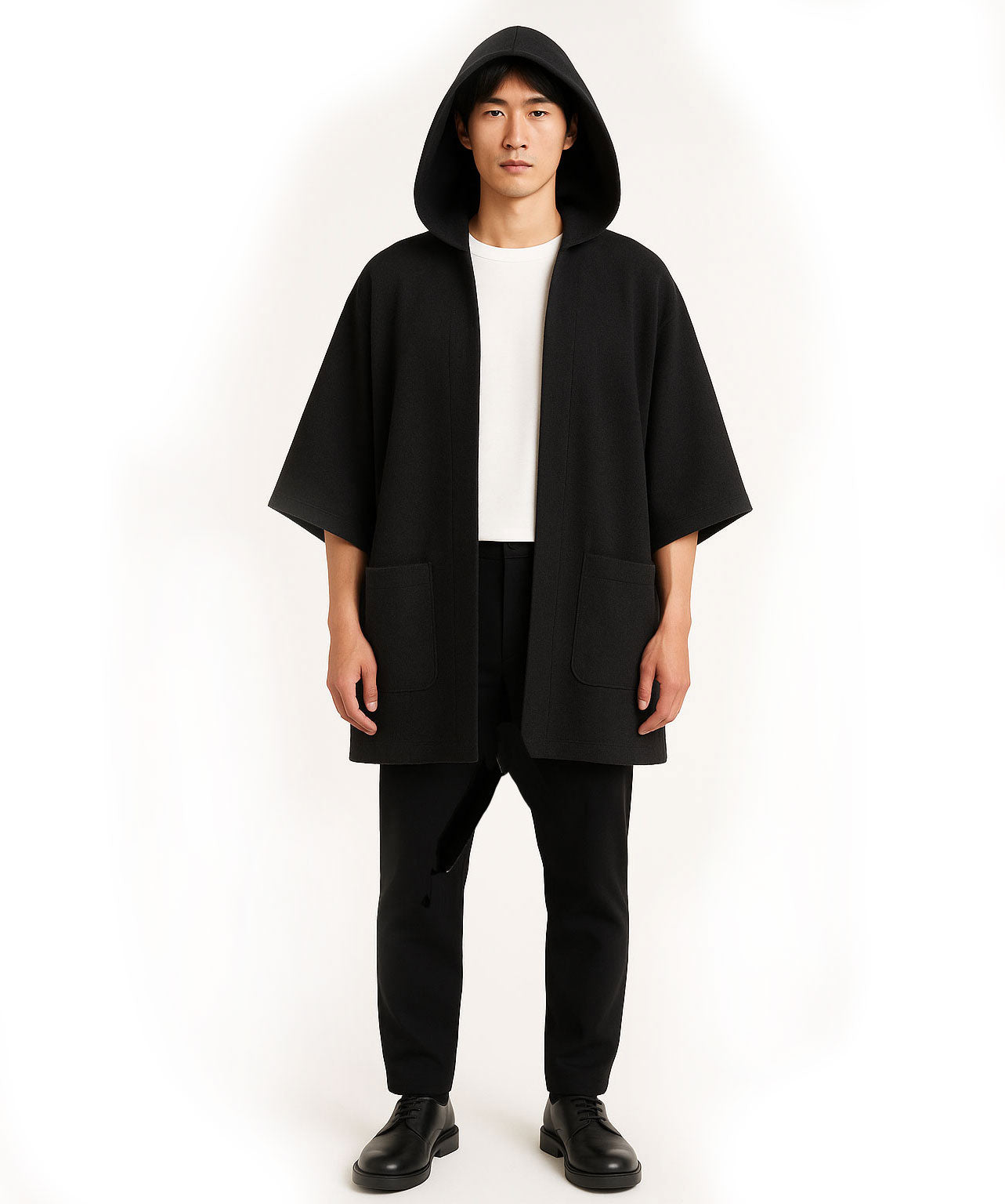 ORIGIN WOOL PONCHO - DE LA ROSA TULUM