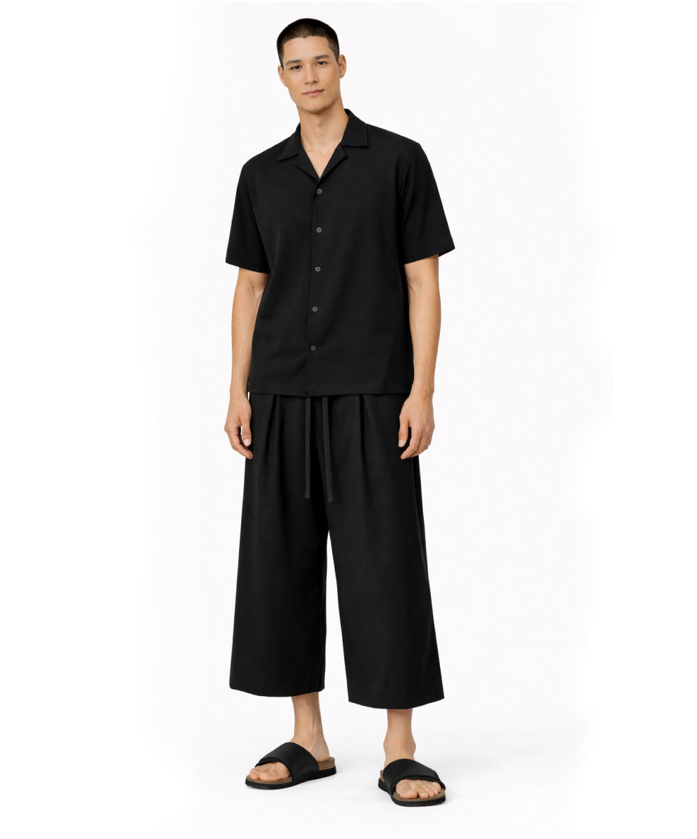 PULSE BLACK SHIRT - DE LA ROSA TULUM