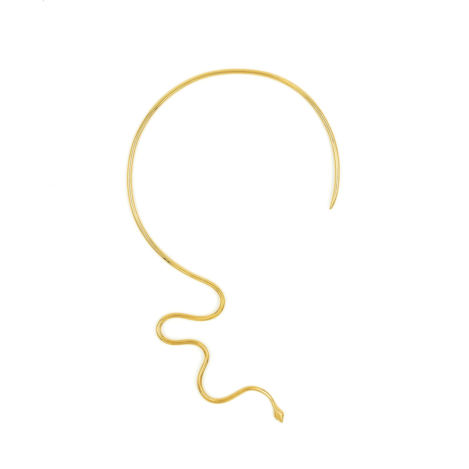 SLITHER SNAKE GOLD CHOKER