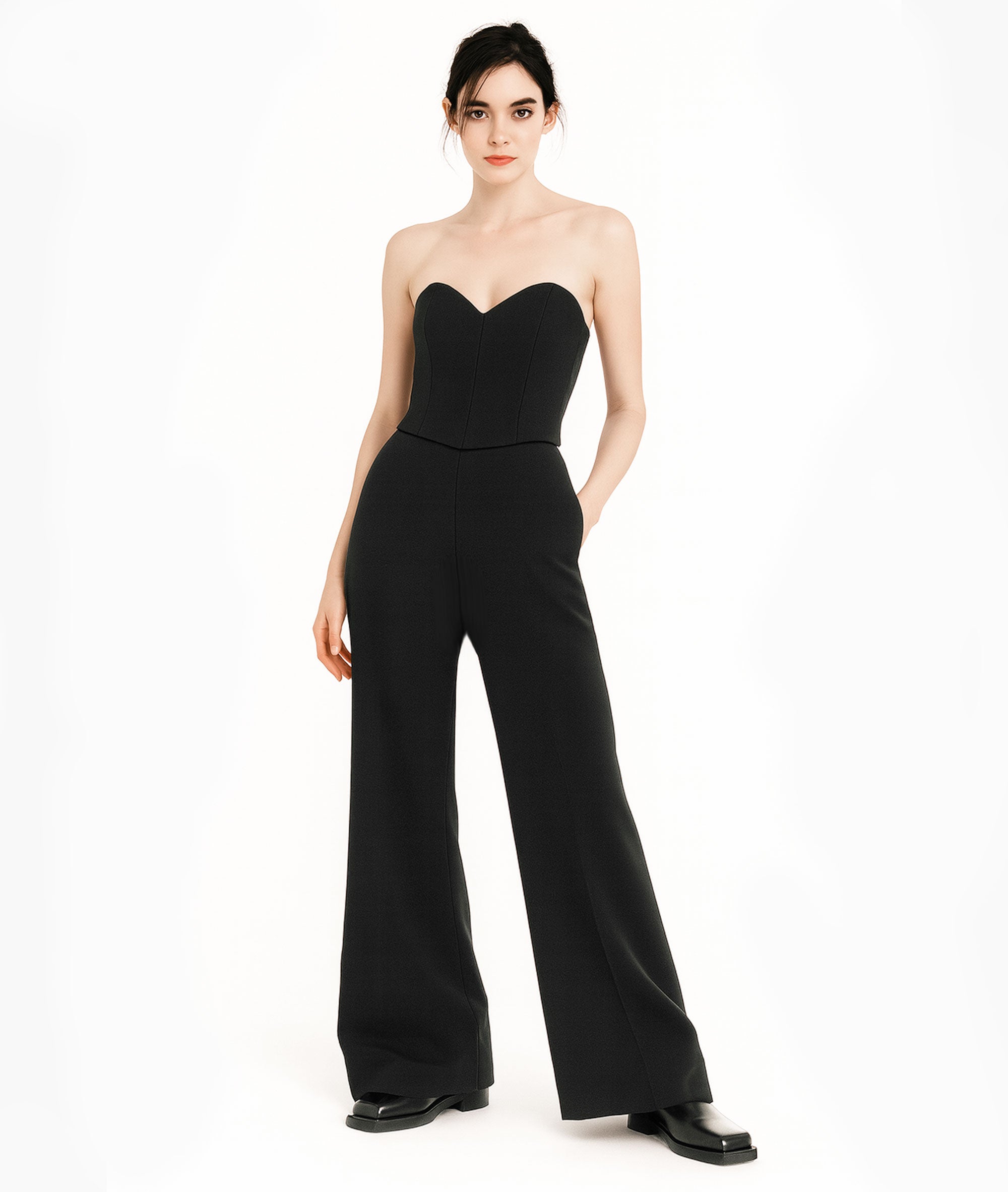 SWITCH BLACK PANTS - DE LA ROSA TULUM