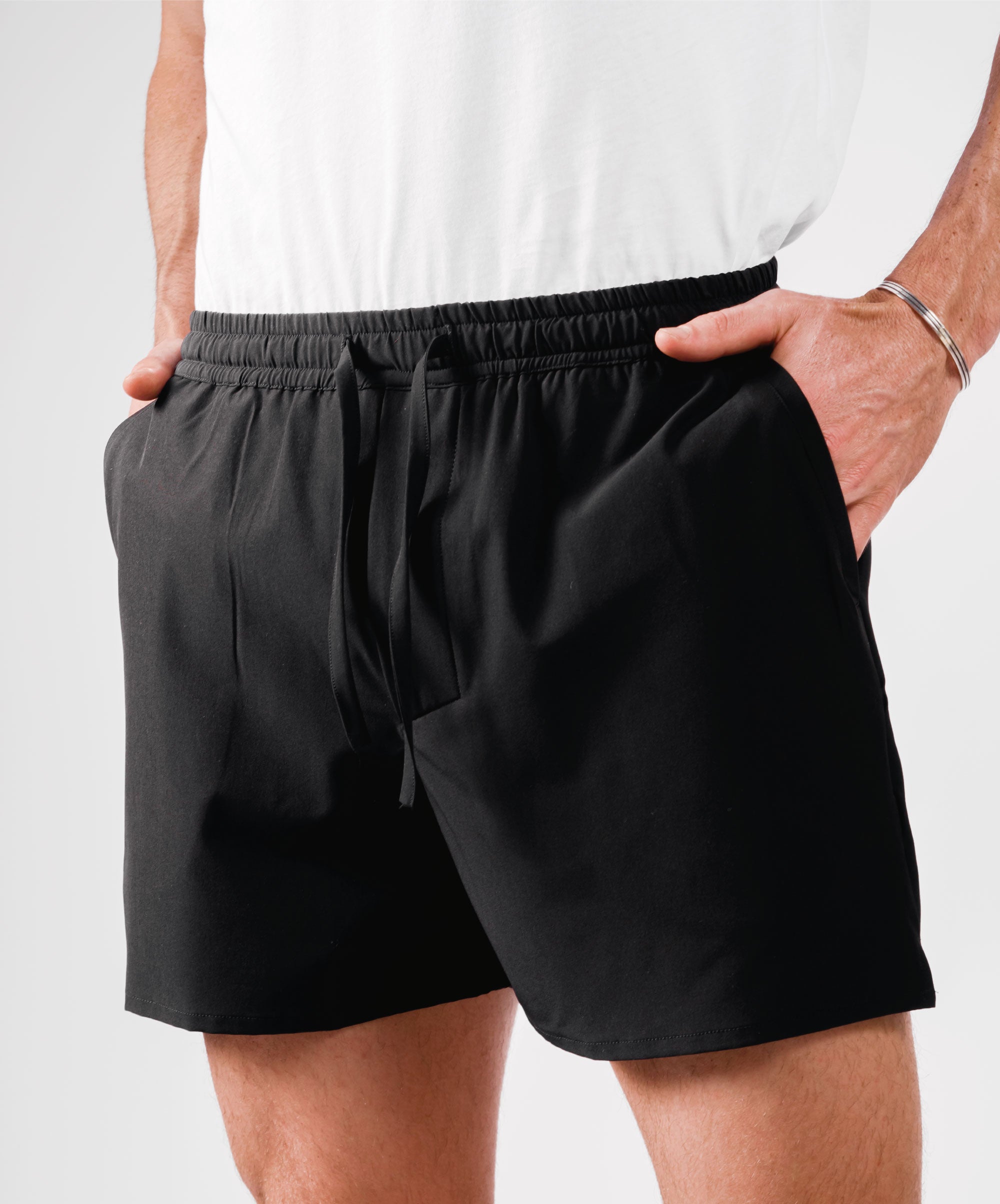 GO SWIM BLACK SHORTS