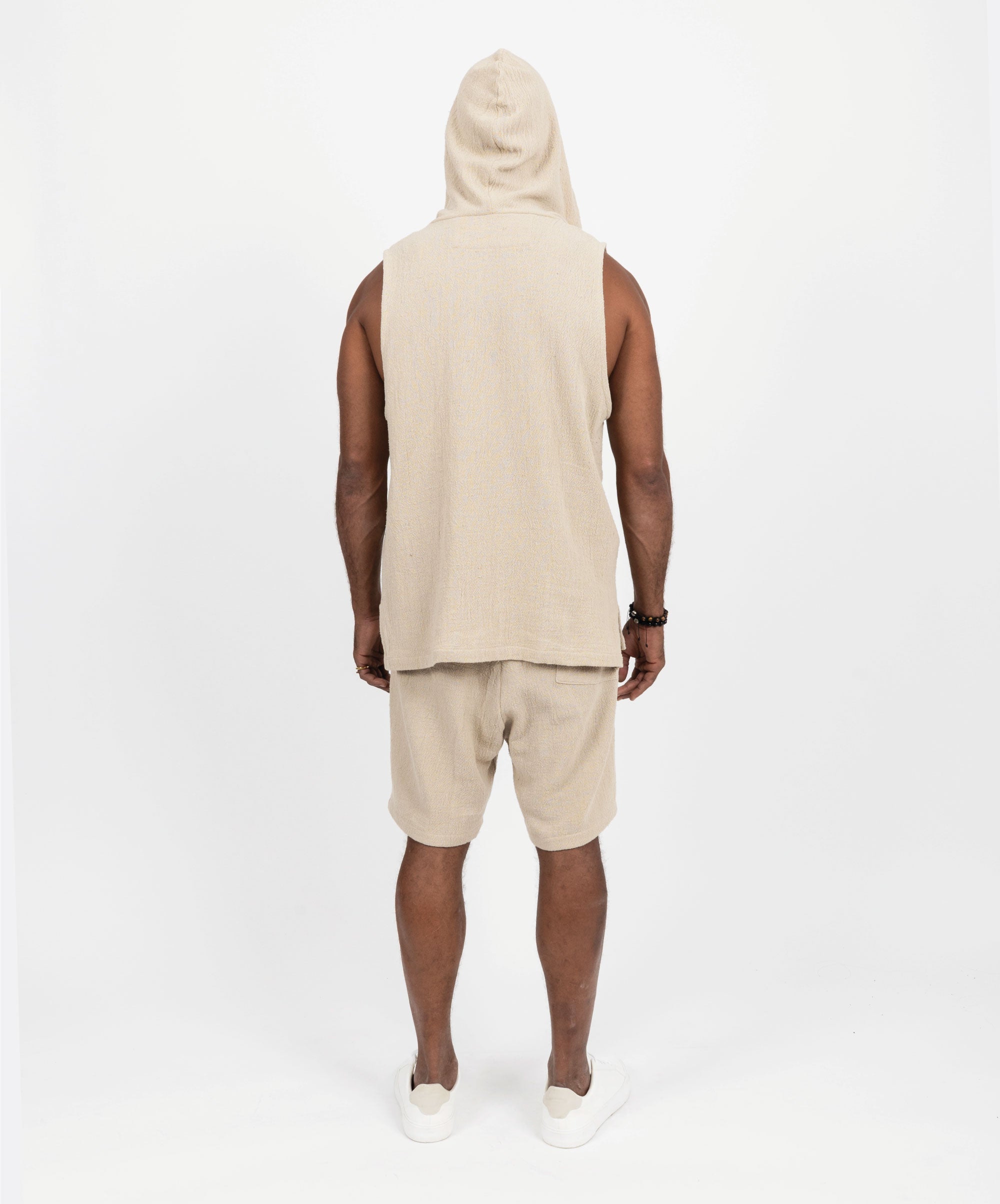 FORCE LOUNGE BEIGE HOODIE