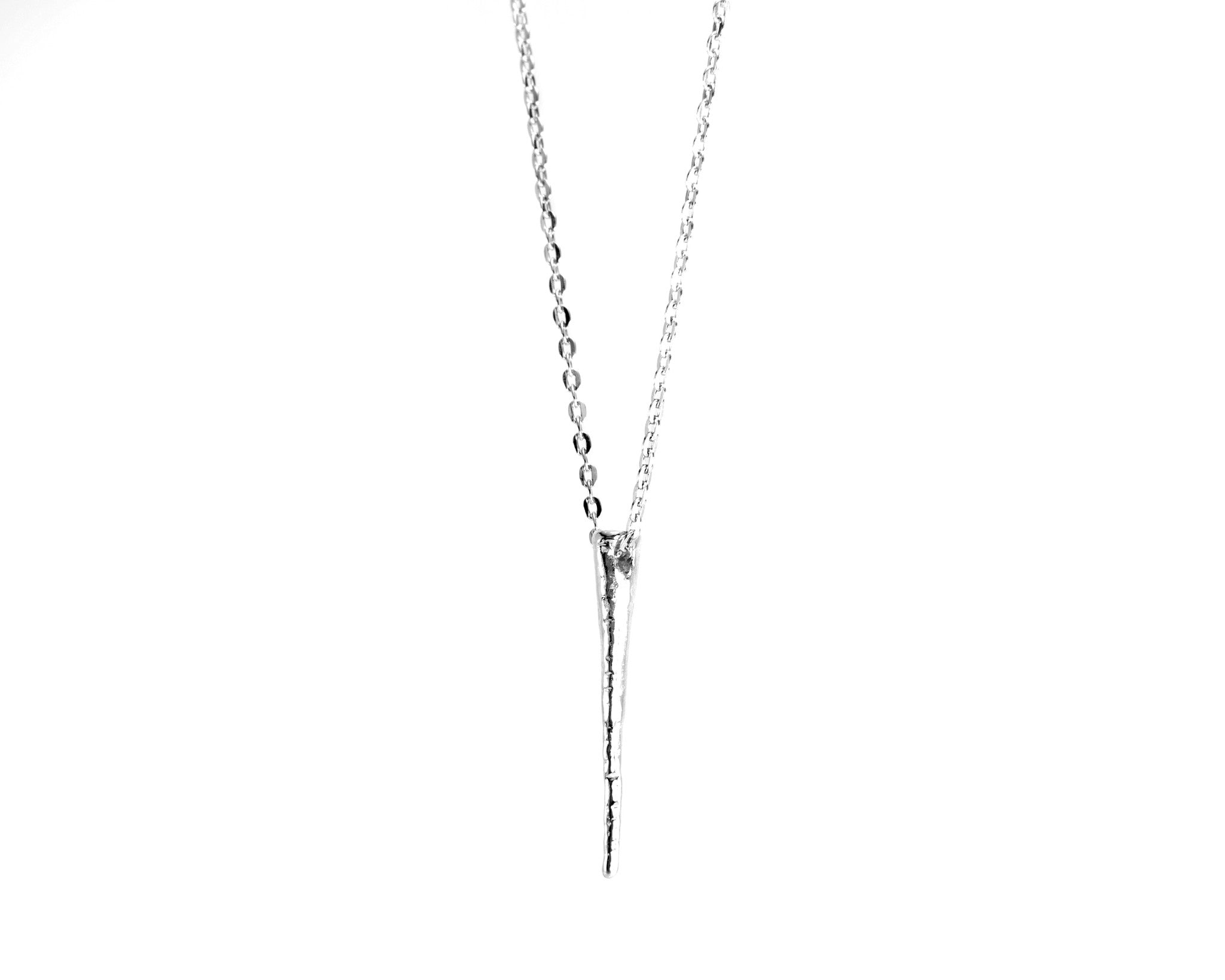 “STALACTITE” PENDANT - SILVER - DE LA ROSA TULUM