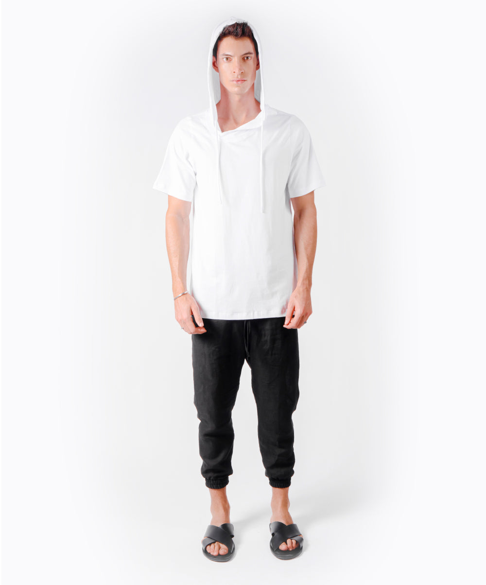 NEW WAY HOODIE WHITE T-SHIRT