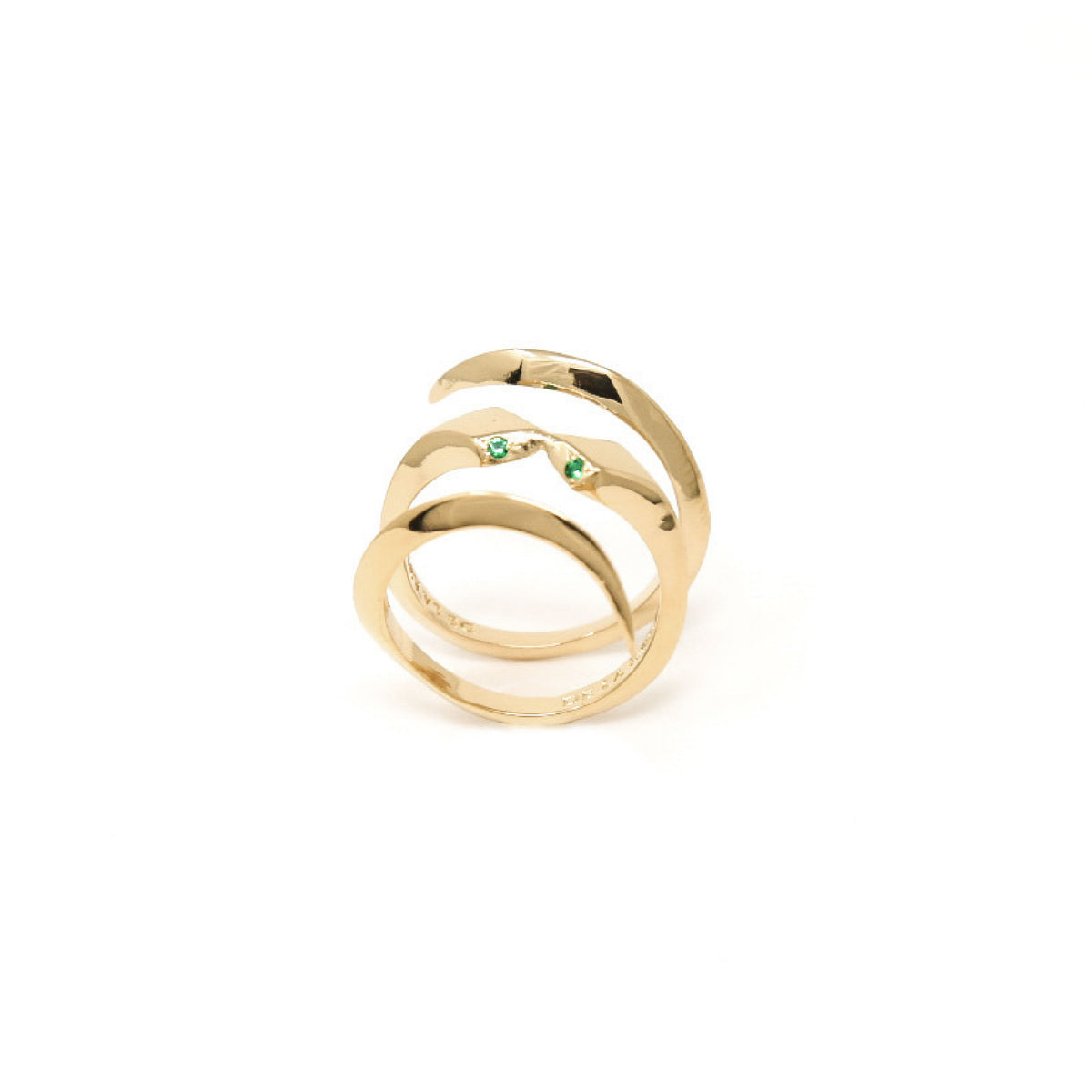 THE KISS SILVER RING - DE LA ROSA TULUM