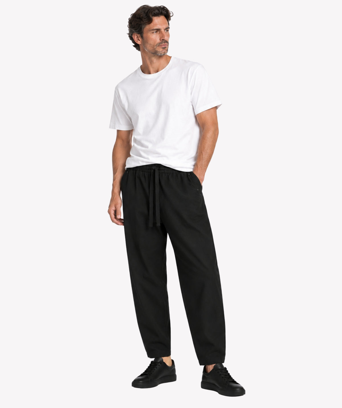 WALKER BLACK STRETCH PANTS