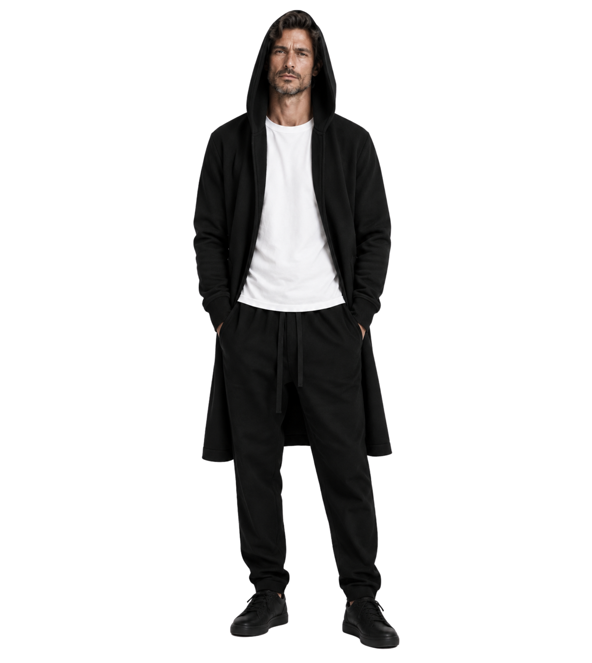 VIBE BLACK LONG COAT