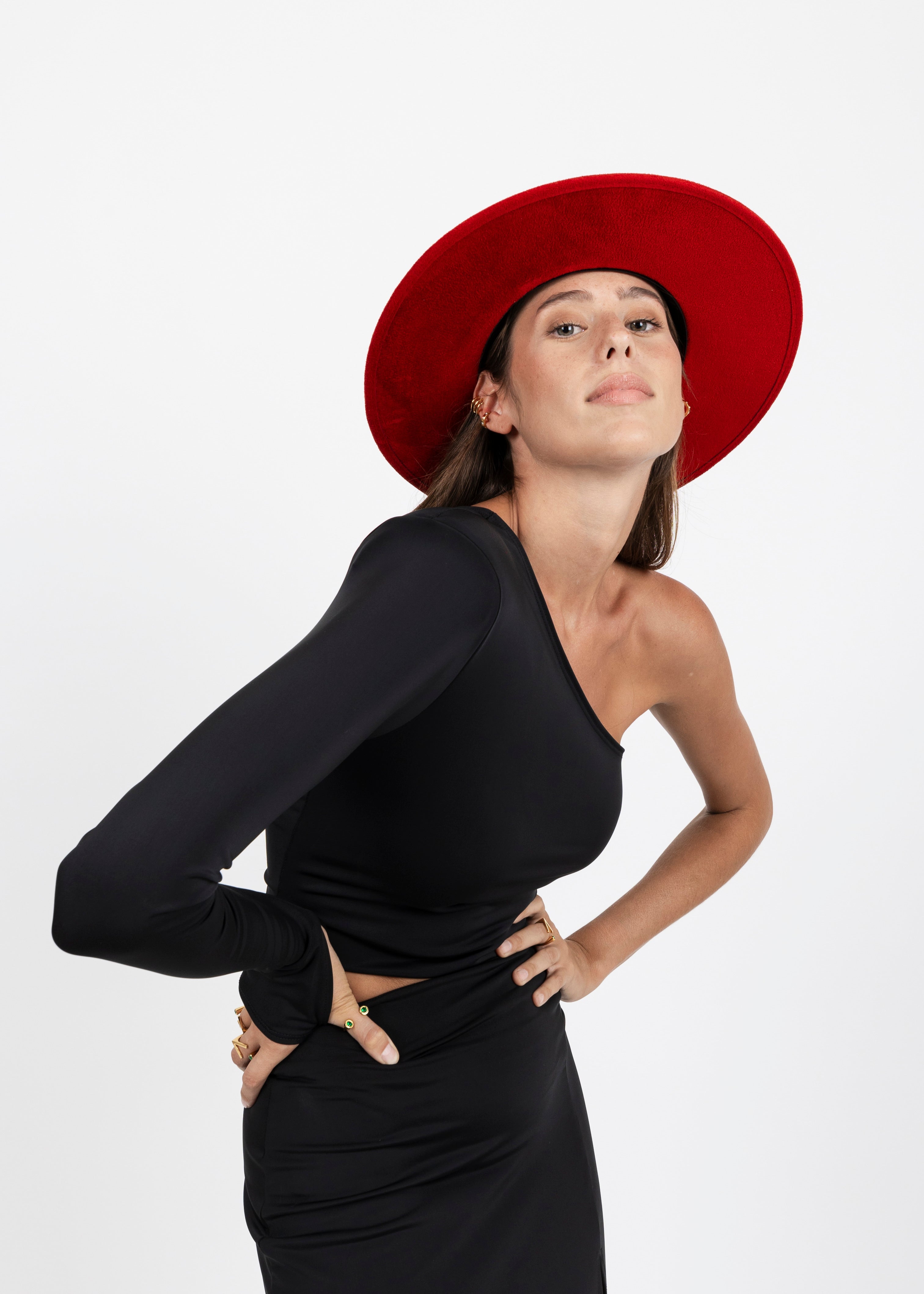 MADRID ASYMMETRIC BLACK TOP