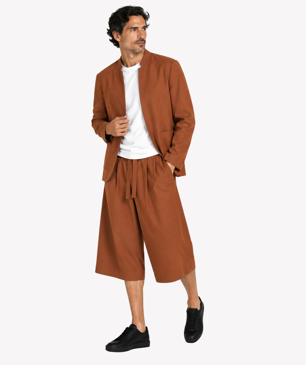 HAKAMA BROWN SHORTS