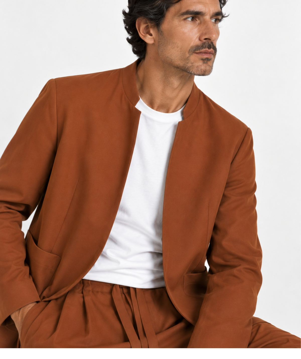 EMPIRE BROWN CUPRO JACKET