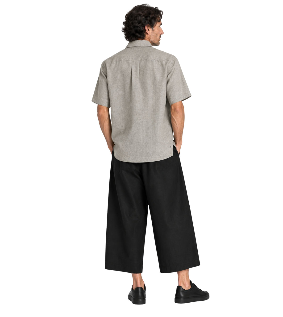FLY GREEN LINEN SHIRT