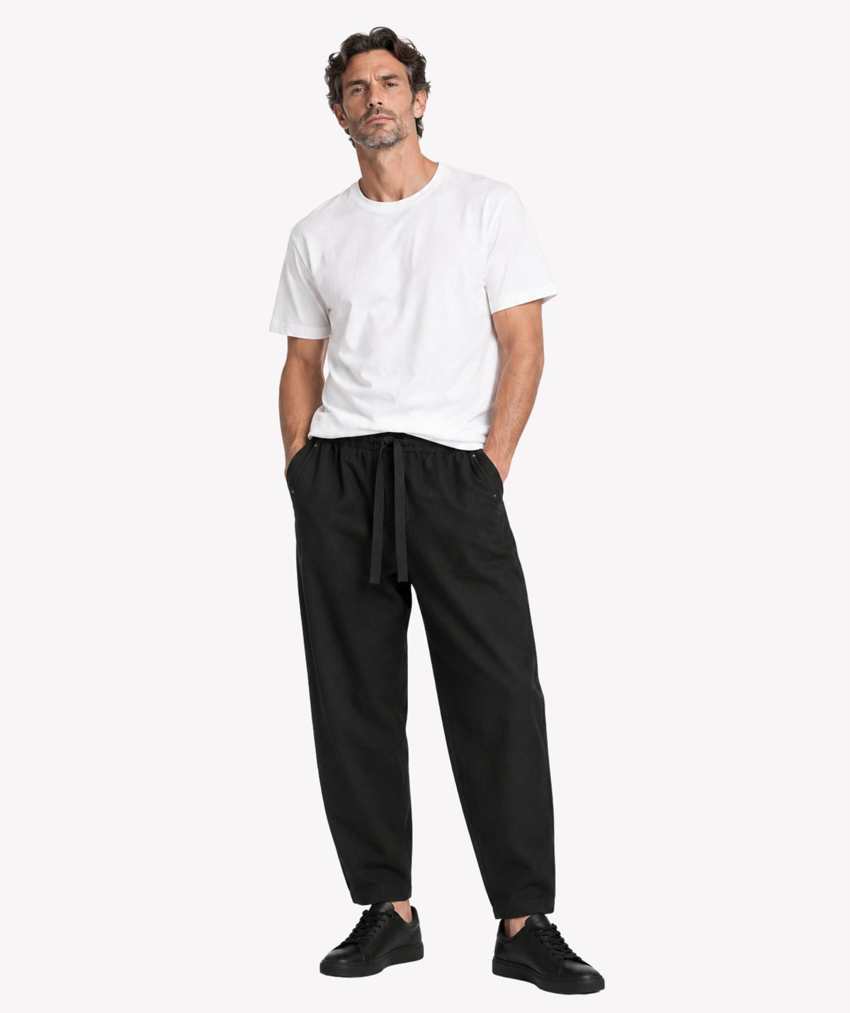 WALKER BLACK STRETCH PANTS