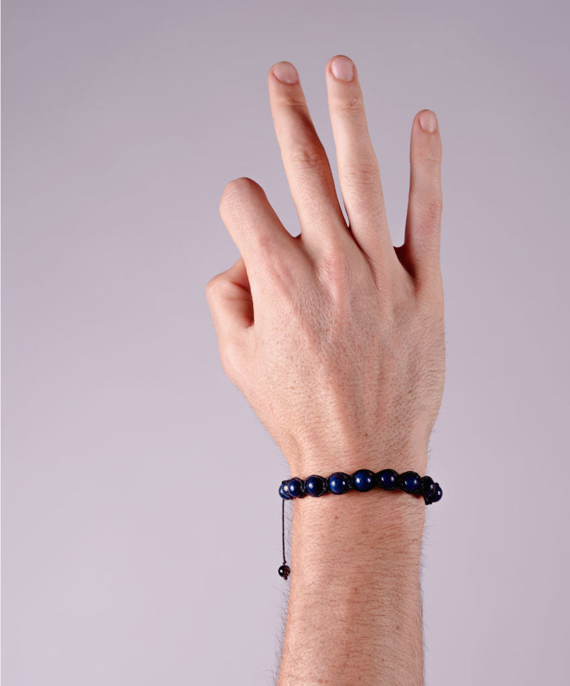 SHAMBALLA LAPIS LAZULI BRACELET - DE LA ROSA TULUM