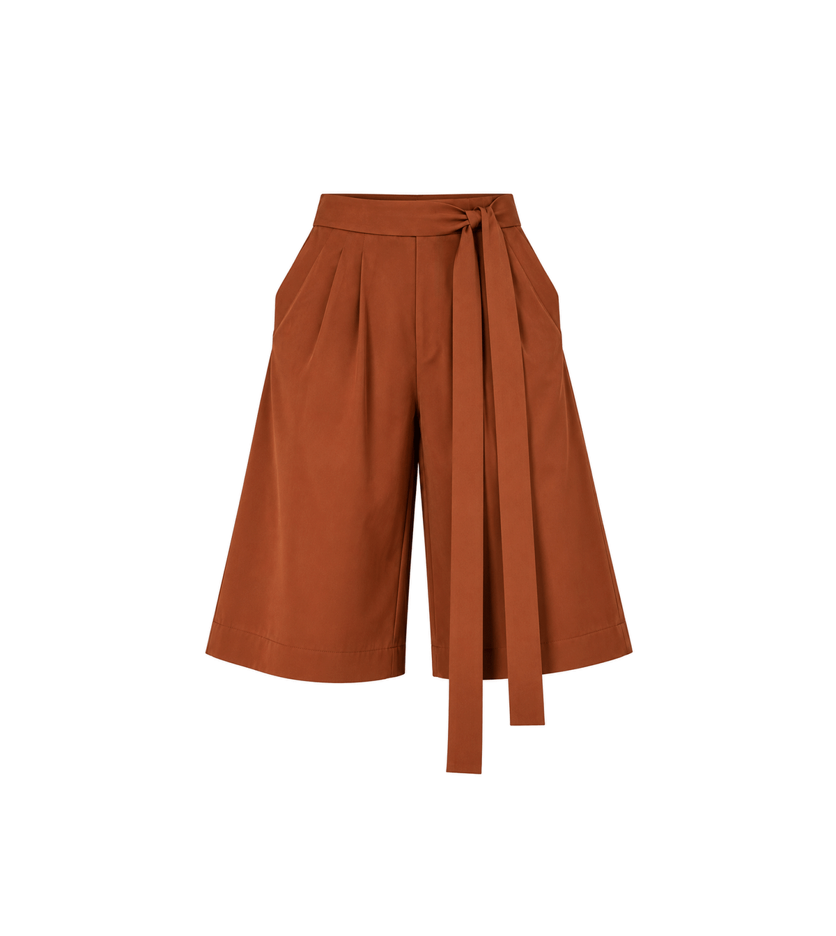 SAMURAI BROWN CROPPED PANTS