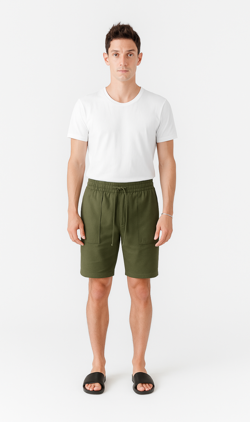 RELAX LOUNGE SPORT GREEN SHORTS