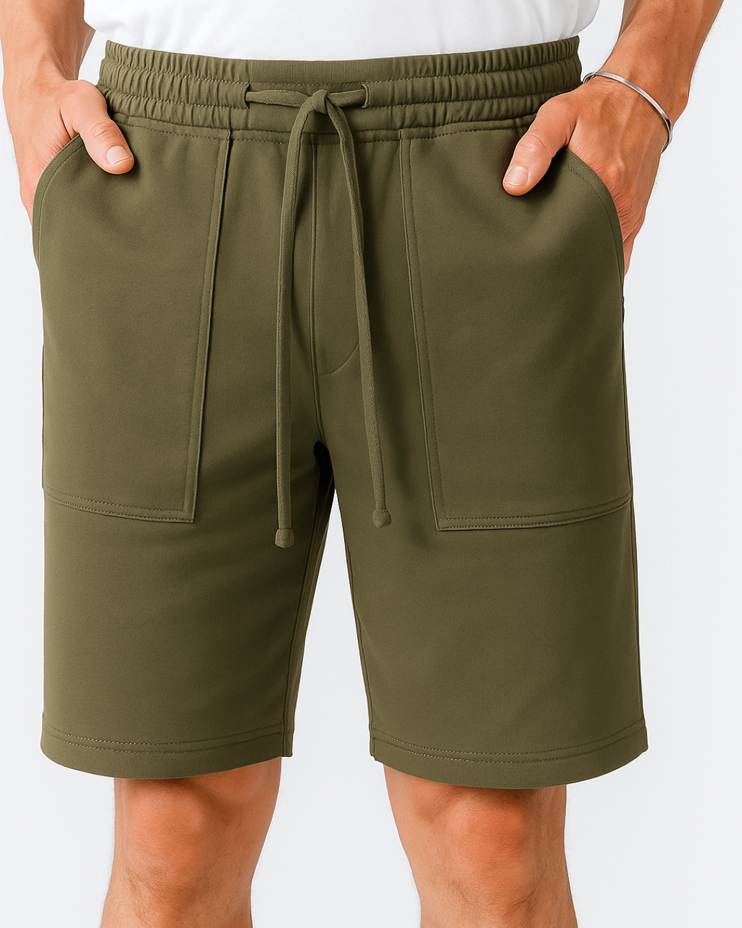 RELAX LOUNGE SPORT GREEN SHORTS