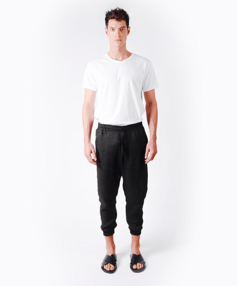 FLOW BLACK PANTS - DE LA ROSA TULUM