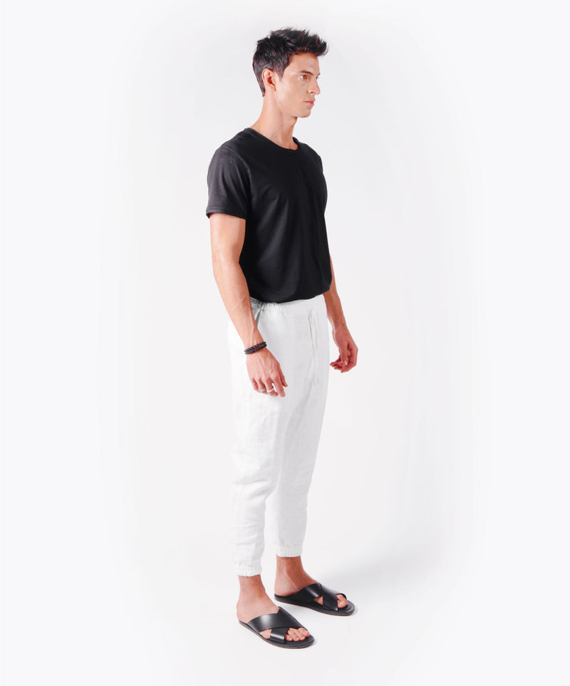 FLOW WHITE PANTS - DE LA ROSA TULUM