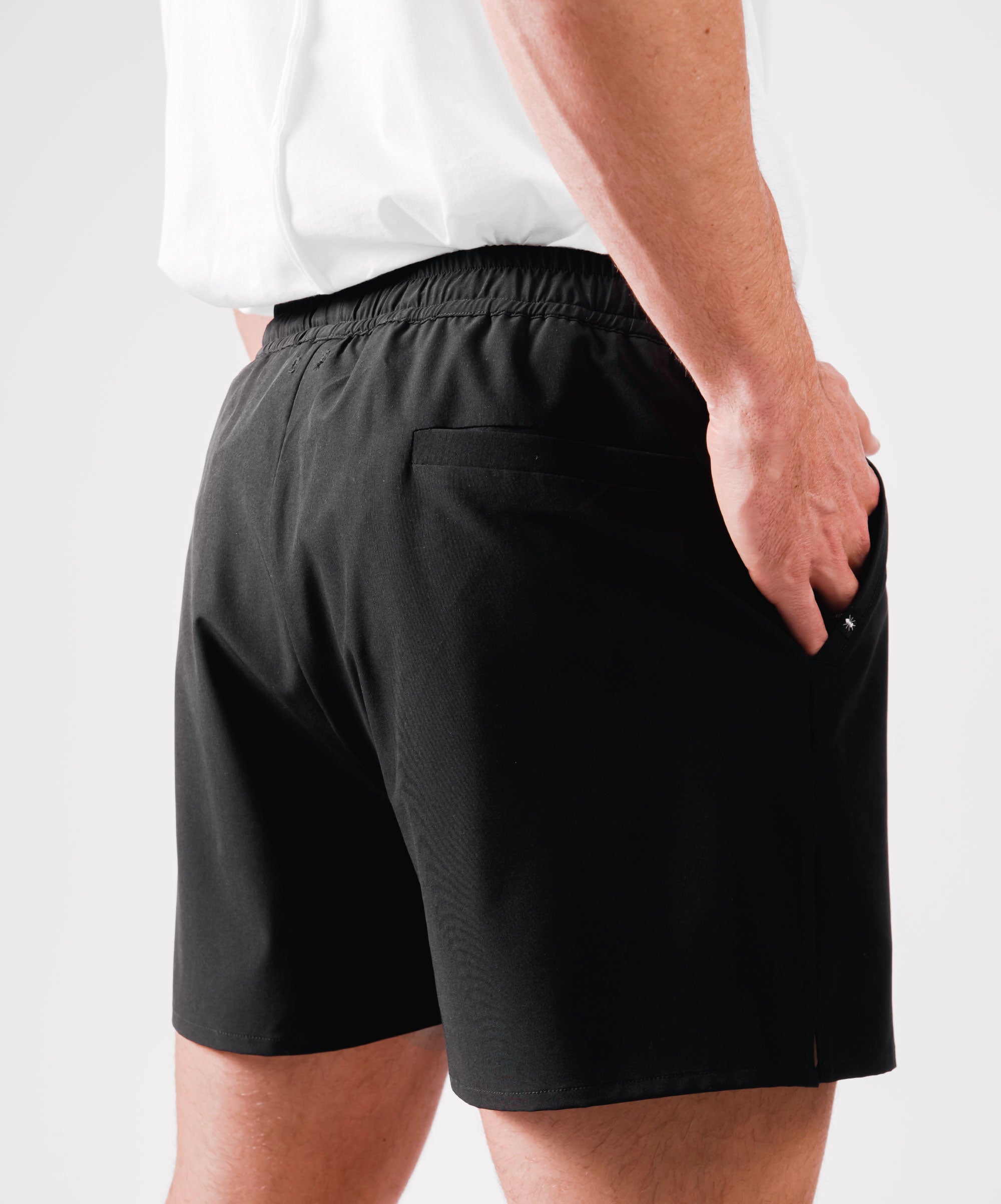 GO SWIM BLACK SHORTS