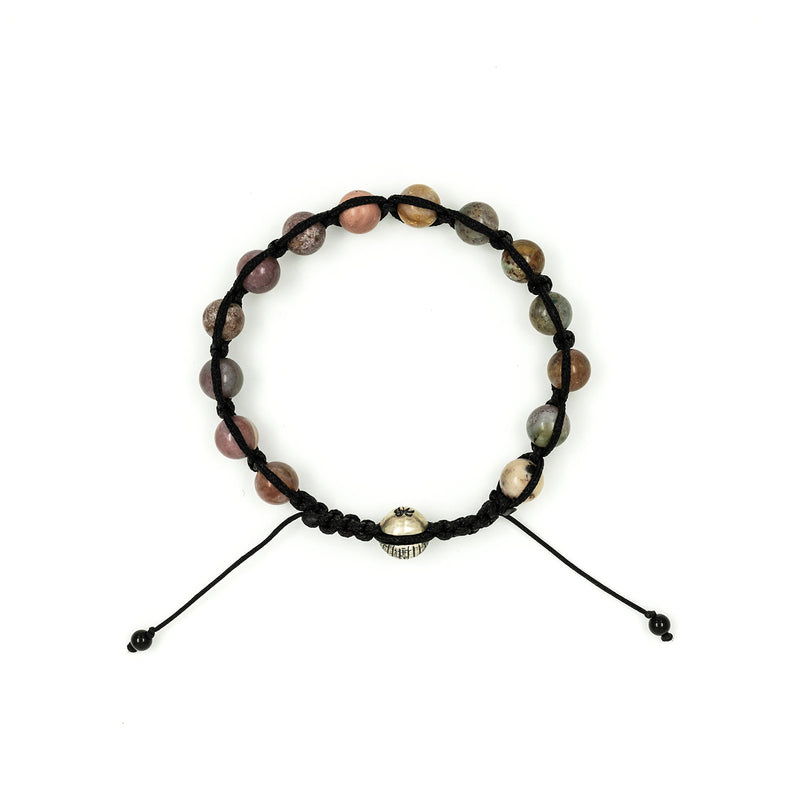 SHAMBALLA MOSS AGATE BRACELET