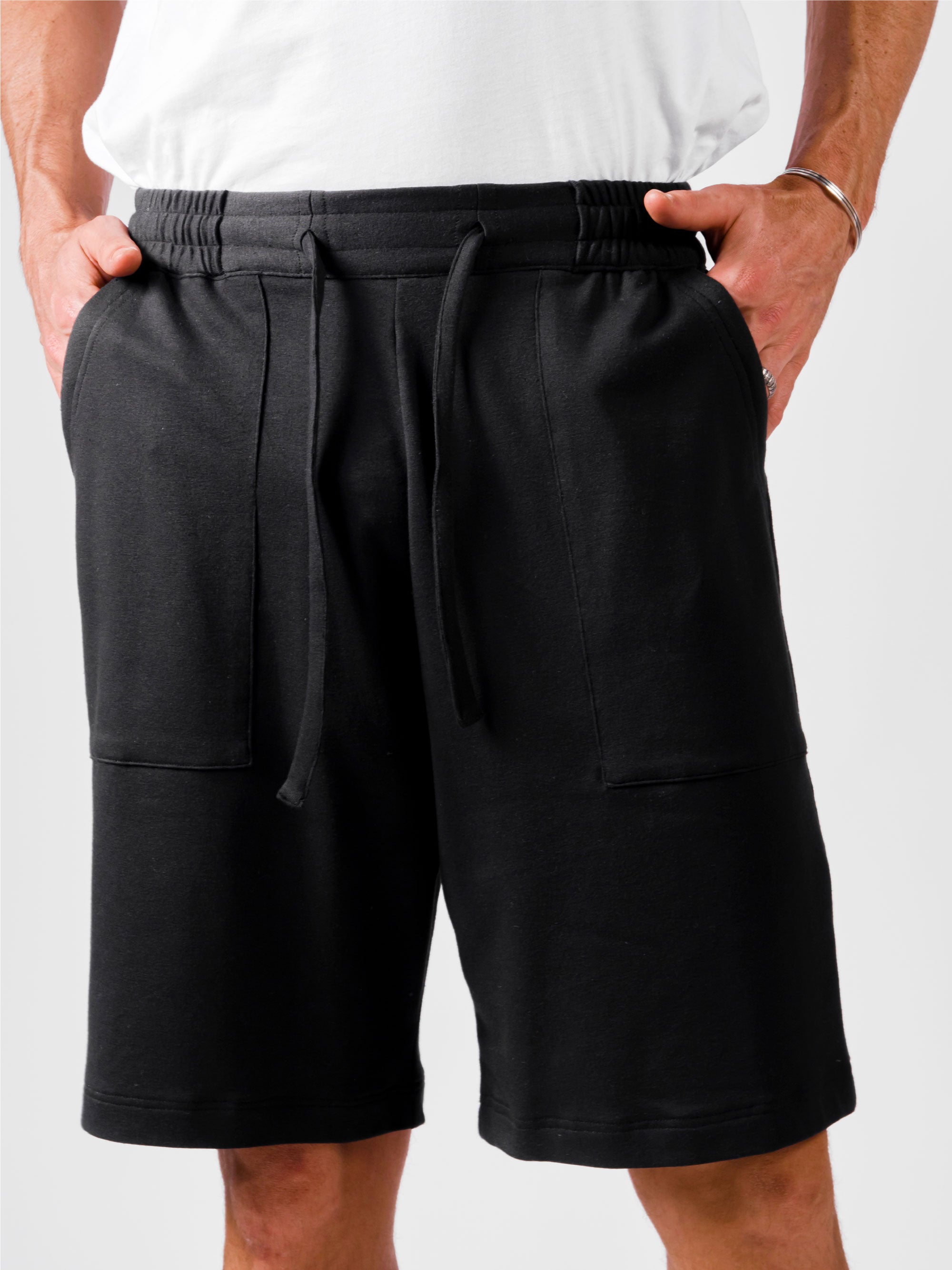 RELAX LOUNGE BLACK SHORTS