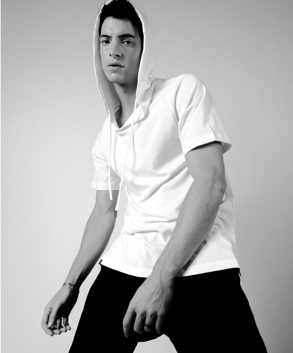 NEW WAY HOODIE WHITE T-SHIRT