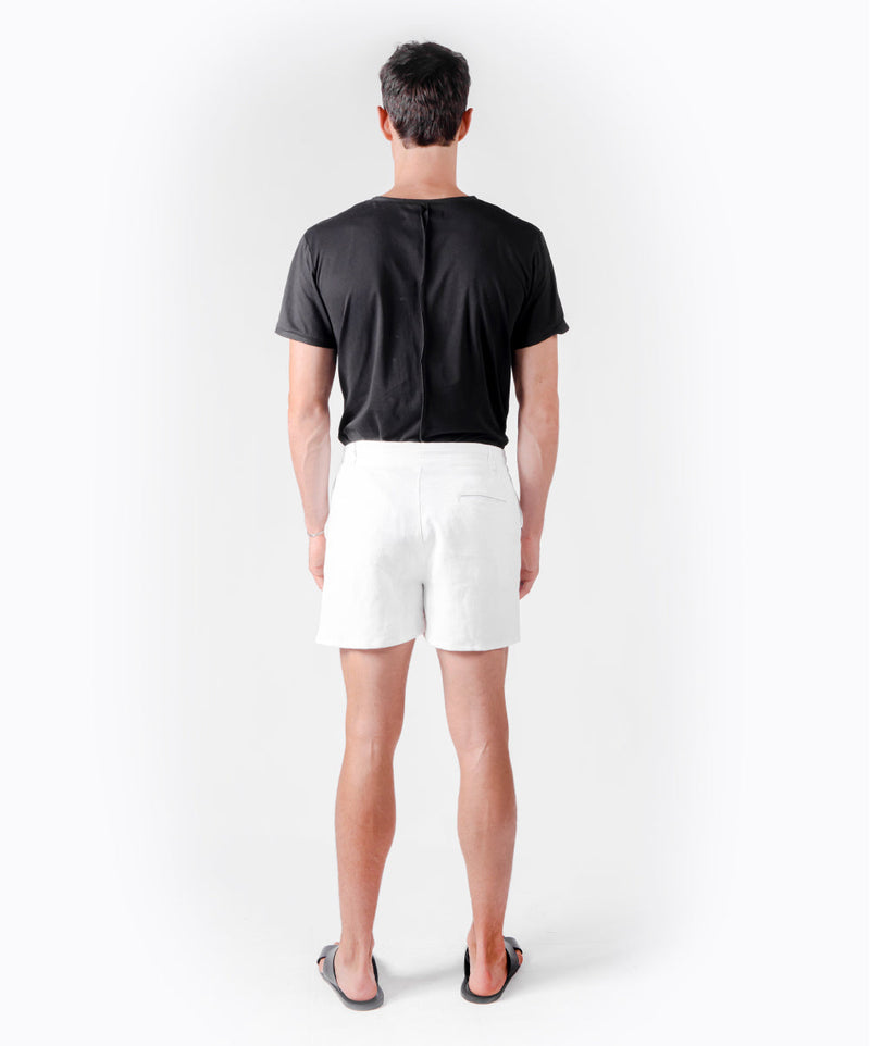 TRAVEL WHITE SHORTS