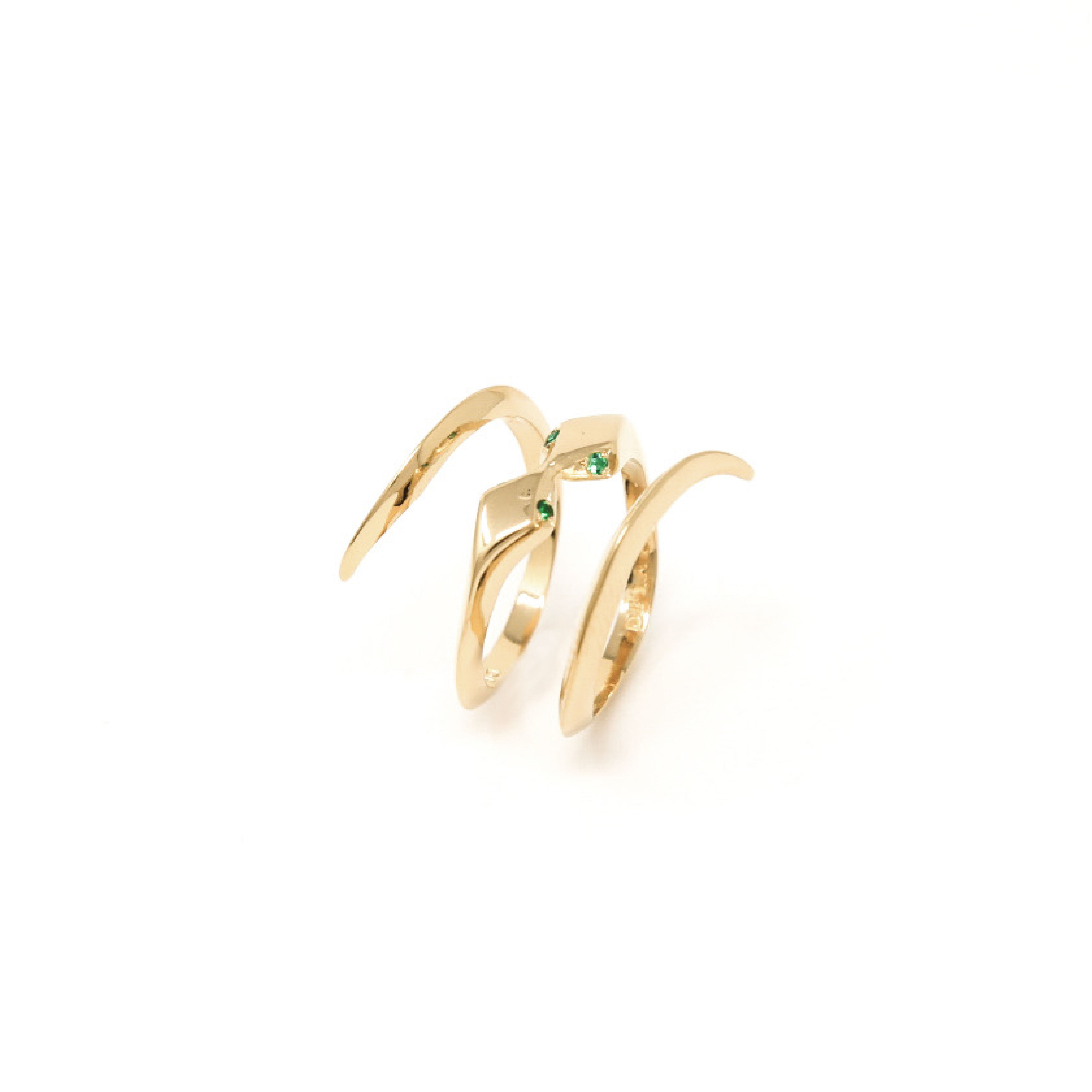 THE KISS SILVER RING - DE LA ROSA TULUM